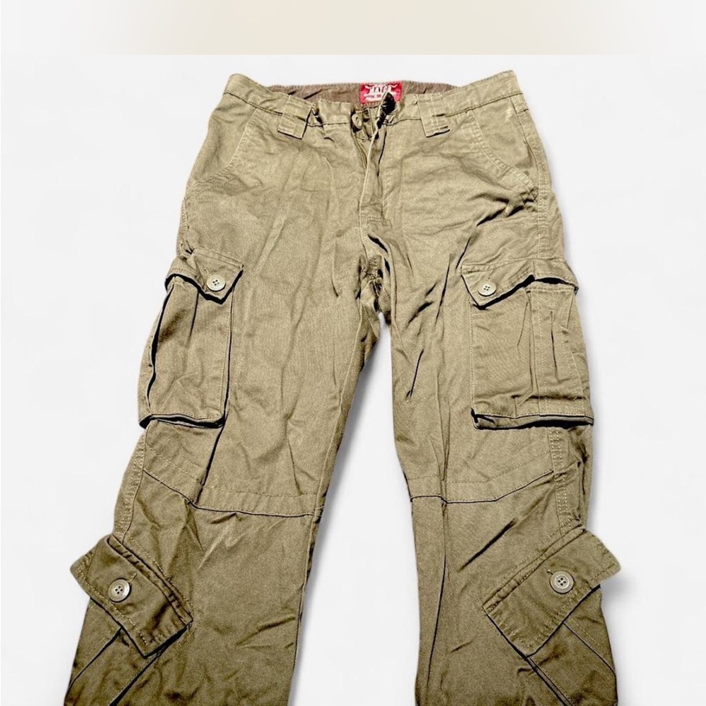 Source Unknown Khaki Cargo Joggers